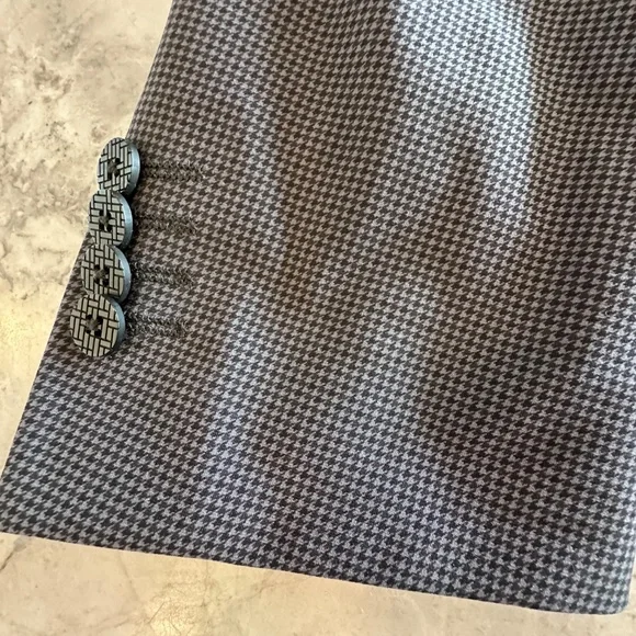 Twillory Performance Blazer Wrinkle resistant stretch suit jacket Grey 42S - Picture 5 of 7